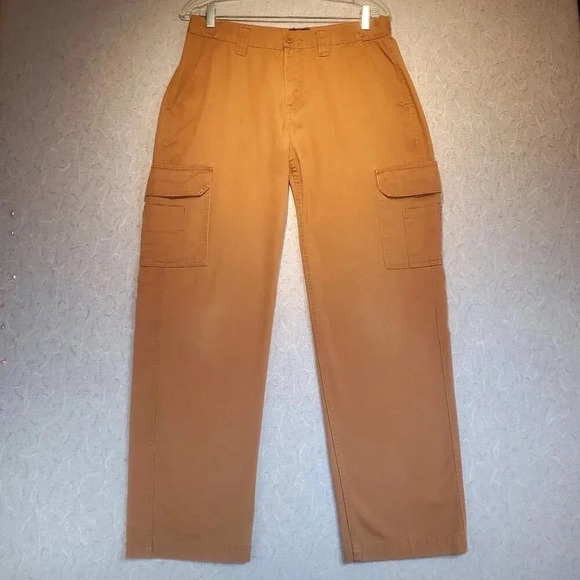 Tradesmax Pro Other - Tradesmax Pro Men's Brown  Cargo Work Pants Adjustable Waist Size 34/32